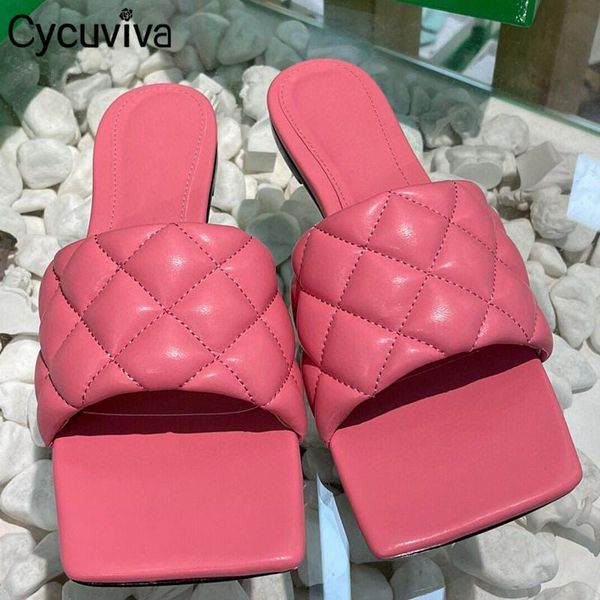 candy color flat slippers women summer rhombus leather brand shoes ladies square open toe slides 2021 beach woman, Black
candy color flat slippers women summer rhombus leather brand shoes ladies square open toe slides 2021 beach woman, Black