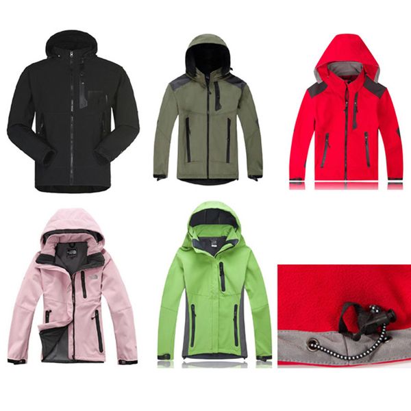 women & men's waterproof breathable softshell jacket men outdoors sports coats women ski hiking windproof winter outwear soft shell, Black;brown
women & men's waterproof breathable softshell jacket men outdoors sports coats women ski hiking windproof winter outwear soft shell, Black;brown