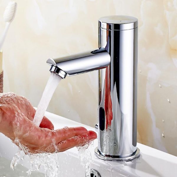 solid brass cold water touch-infrared tap automatic sensor faucet bathroom basin faucets sink
solid brass cold water touch-infrared tap automatic sensor faucet bathroom basin faucets sink