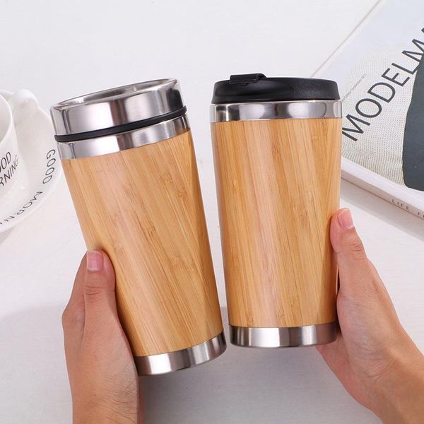 water bottles 450ml creativity bamboo stainless steel double layer vacuum flask coffee cup car mug travel tumbler for gift
water bottles 450ml creativity bamboo stainless steel double layer vacuum flask coffee cup car mug travel tumbler for gift