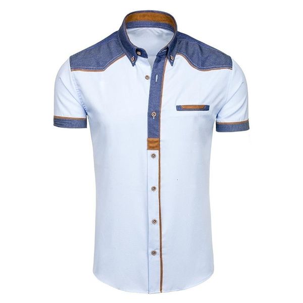 men's tracksuits summer men short-sleeved casual shirt fashion single-breasted turn down collar three-color male clothes zgy2, Gray
men's tracksuits summer men short-sleeved casual shirt fashion single-breasted turn down collar three-color male clothes zgy2, Gray