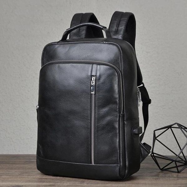 backpack luufan 2021 100% genuine leather men's large capacity usb external charge for boy natural cowskin bag
backpack luufan 2021 100% genuine leather men's large capacity usb external charge for boy natural cowskin bag