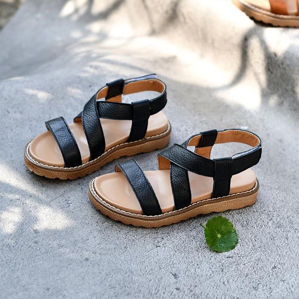 girl sandals summer children beach shoes genuine leather water trend kids, Black;red
girl sandals summer children beach shoes genuine leather water trend kids, Black;red