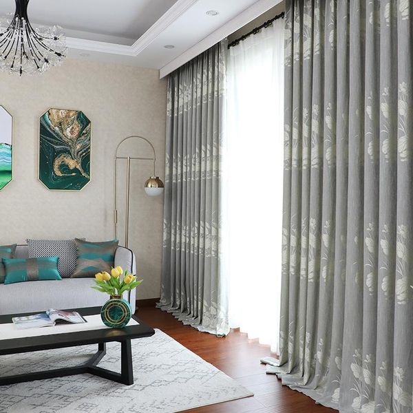 curtain & drapes european-style curtains for living dining room bedroom high-endluxury embroidered flannel finished product customization
curtain & drapes european-style curtains for living dining room bedroom high-endluxury embroidered flannel finished product customization