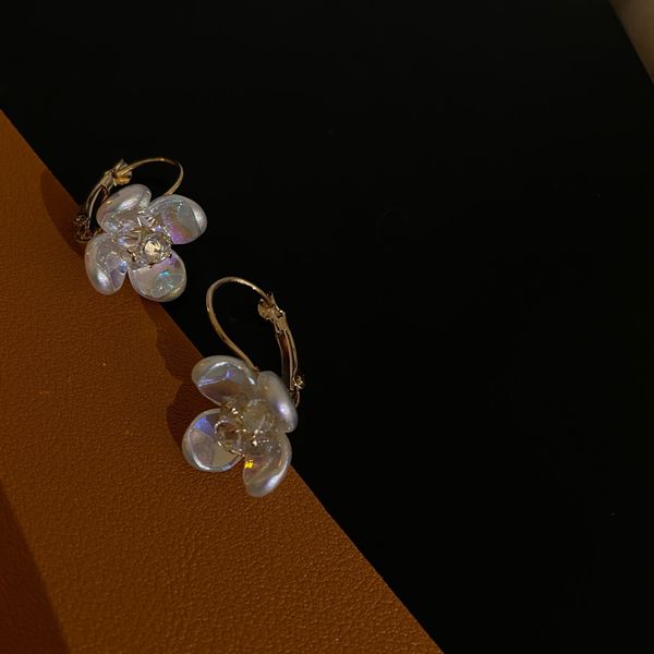 182 / 999 flower earring temperament super fairy simple sweet earring entity h4-3, Silver
182 / 999 flower earring temperament super fairy simple sweet earring entity h4-3, Silver