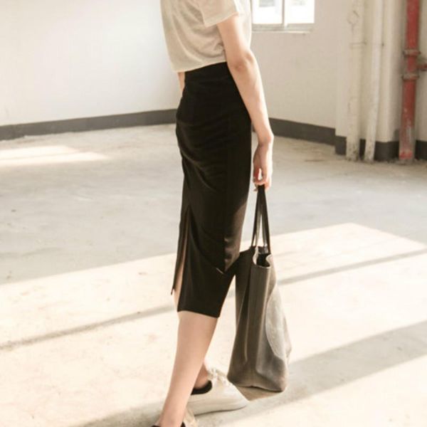 skirts women black office lady work wear split wrap hip summer skinny minimalist stretchy high waist trendy elegant female daily
skirts women black office lady work wear split wrap hip summer skinny minimalist stretchy high waist trendy elegant female daily