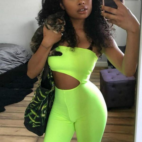 women's jumpsuits & rompers slash neck hole hollow out playsuit 2021 autumn winter women fashion solid casual elastic body, Black;white
women's jumpsuits & rompers slash neck hole hollow out playsuit 2021 autumn winter women fashion solid casual elastic body, Black;white