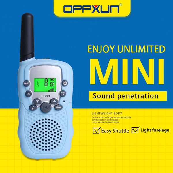 nuovo t388 22ch 2pcs mini walkie talkie stazione radio per bambini uhf portatile comunicatore regalo bambino
nuovo t388 22ch 2pcs mini walkie talkie stazione radio per bambini uhf portatile comunicatore regalo bambino