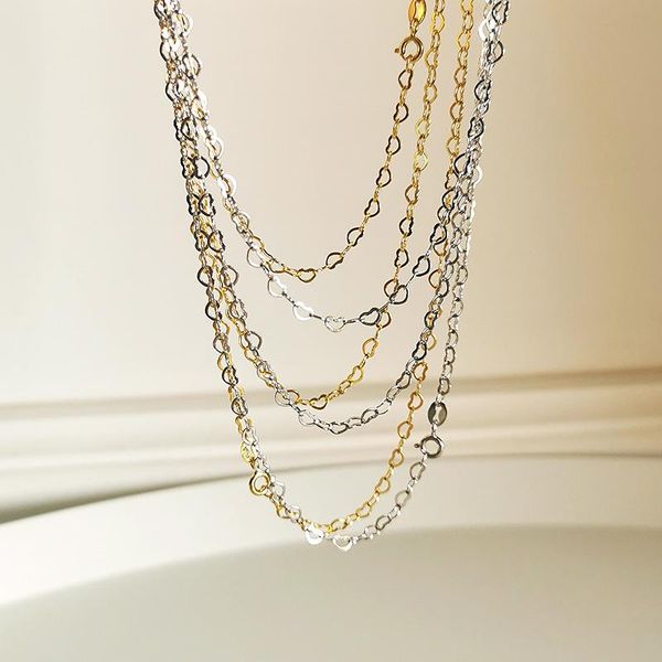 chains amaiyllis 925 sterling silver sparkling heart necklace personality basic clavicle chain jewelry for women
chains amaiyllis 925 sterling silver sparkling heart necklace personality basic clavicle chain jewelry for women