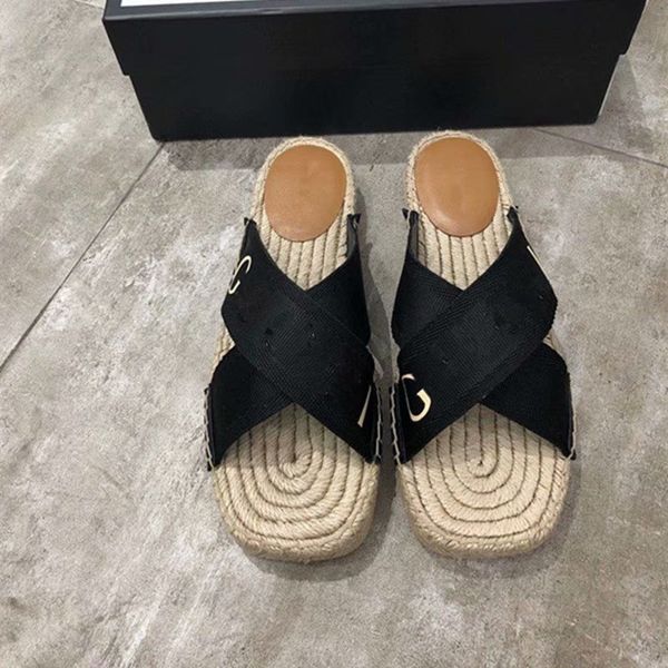 womens slippers sandals flat bottom hemp rope woven sole sweat absorption comfortable luxury beautiful 35-42, Black
womens slippers sandals flat bottom hemp rope woven sole sweat absorption comfortable luxury beautiful 35-42, Black
