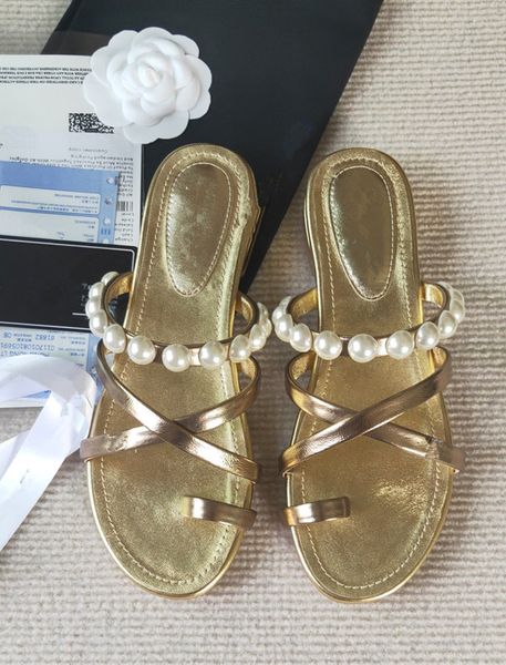 classical women slippers pearls genuine leather pearl luxury comfortable fashion sexly ladies summer shoes elegant style designer, Black
classical women slippers pearls genuine leather pearl luxury comfortable fashion sexly ladies summer shoes elegant style designer, Black