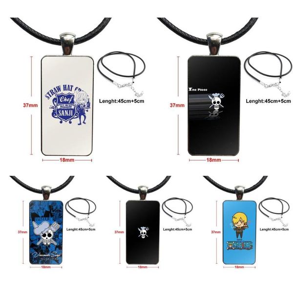 pendant necklaces for girls gift glass necklace handmade half rectangle anime one piece sanji pirate flag, Silver
pendant necklaces for girls gift glass necklace handmade half rectangle anime one piece sanji pirate flag, Silver