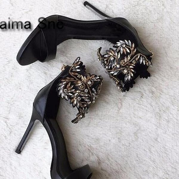 sandals moraima snc crystal decor thin high heel women black zipper beautiful peep toe dress shoes summer
sandals moraima snc crystal decor thin high heel women black zipper beautiful peep toe dress shoes summer