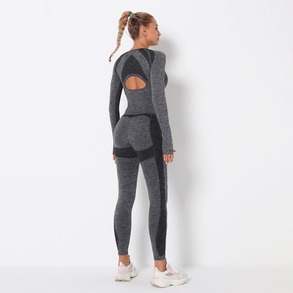 yoga outfit women sportswear set seamless leggings hollow long-sleeve clothes hip-lifting workout shorts high waist fitness
yoga outfit women sportswear set seamless leggings hollow long-sleeve clothes hip-lifting workout shorts high waist fitness