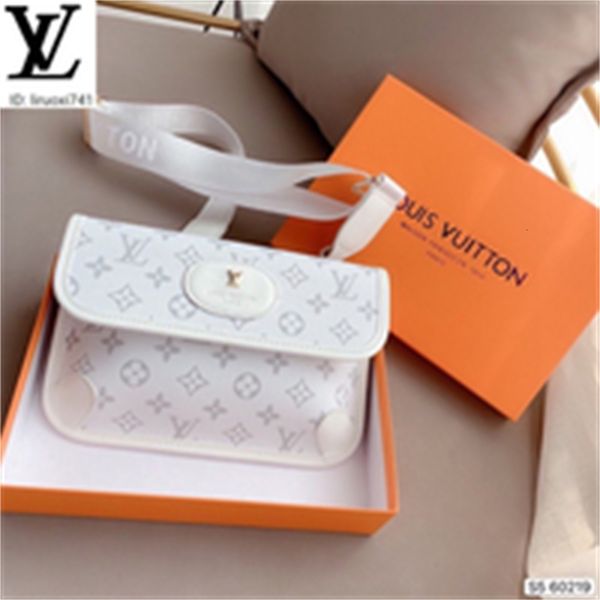 brand designer luxury tl2s m3332 white flower waist bag messenger bag women handbags iconic bags handles shoulder bags totes cross body