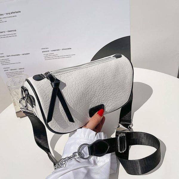 trendy fashion ladies wide shoulder strap bag simple messenger small square texture female summer cross body
trendy fashion ladies wide shoulder strap bag simple messenger small square texture female summer cross body