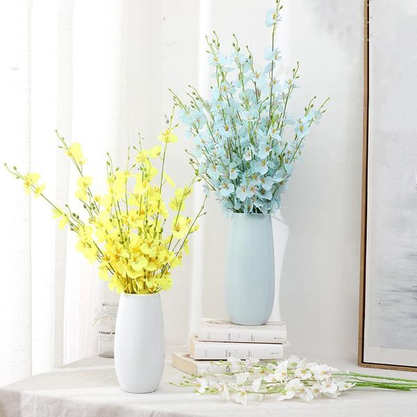 fork artificial flower yellow dancing orchid for wedding home decoration phalaenopsis bouquet silk christmas decorative flowers & wreaths
fork artificial flower yellow dancing orchid for wedding home decoration phalaenopsis bouquet silk christmas decorative flowers & wreaths