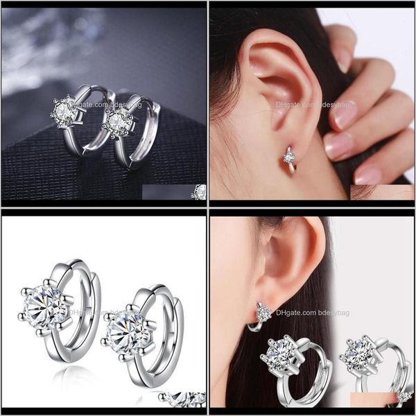 & hie jewelryluomansi korea color zircon simple sier plated crystal hoop earrings women jewelry wedding aessories drop delivery 2021 8xrj5, Golden;silver
& hie jewelryluomansi korea color zircon simple sier plated crystal hoop earrings women jewelry wedding aessories drop delivery 2021 8xrj5, Golden;silver