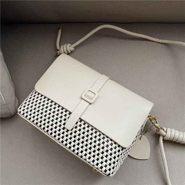 cross body women summer novlety woven pu leather beige yellow flap bag for lady commuting small elegant shoulder
cross body women summer novlety woven pu leather beige yellow flap bag for lady commuting small elegant shoulder