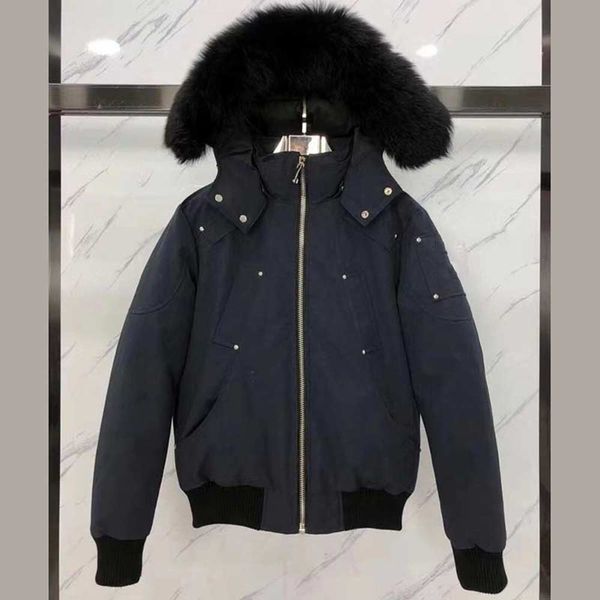 2021 men winter coats moose down flight jacket with big fur collar homme hoody outerwear hooded thick coat mens women jackets canada knuckle, Black
2021 men winter coats moose down flight jacket with big fur collar homme hoody outerwear hooded thick coat mens women jackets canada knuckle, Black