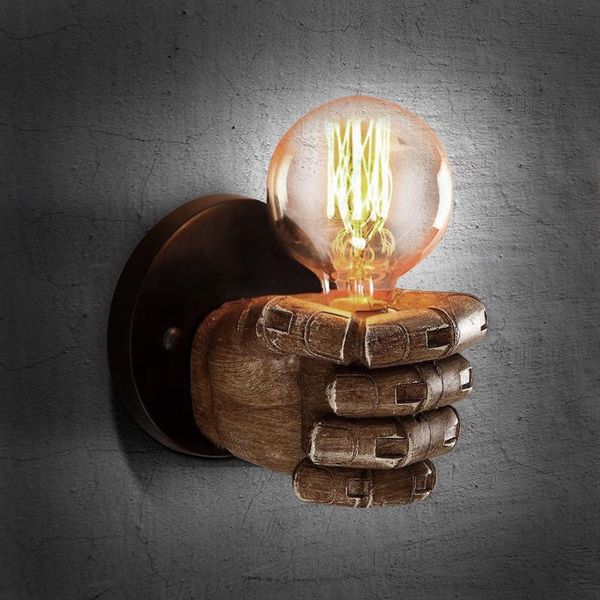 tiooka creative sculpture fist shape e27 sconces led wall lights loft resin bedroom lamp bedside stair wandlamp 220v lamps
tiooka creative sculpture fist shape e27 sconces led wall lights loft resin bedroom lamp bedside stair wandlamp 220v lamps