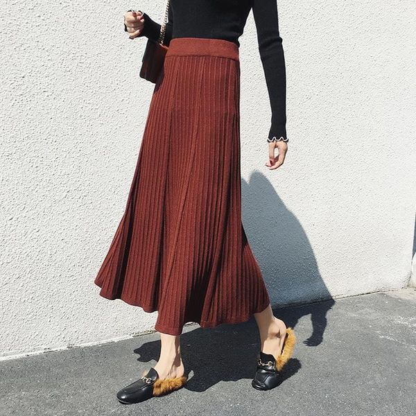 skirts ins autumn women knitted a-line long high waist winter thick elegant fall jupes casual skirt female saia, Black
skirts ins autumn women knitted a-line long high waist winter thick elegant fall jupes casual skirt female saia, Black