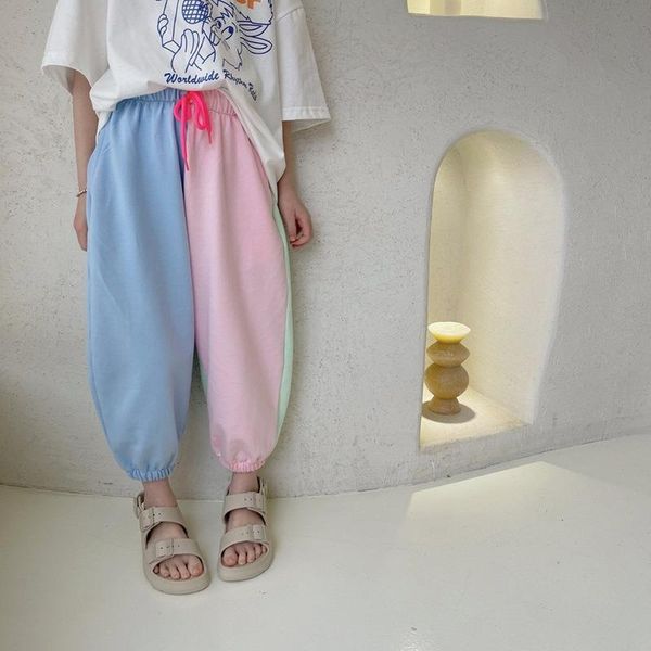 girls pants kids trousers spring summer patchwork loose pant baby girl cute all match bottoms for 2-8 years, Blue
girls pants kids trousers spring summer patchwork loose pant baby girl cute all match bottoms for 2-8 years, Blue