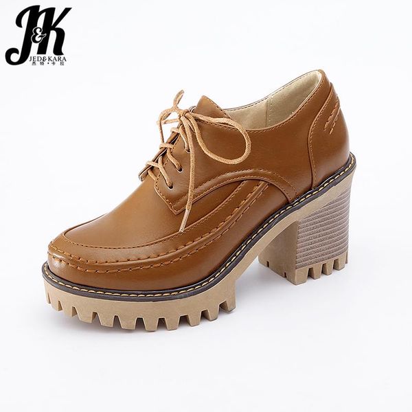 arrival big size 33-43 platform pu women pumps lace up round toe high heels footwear spring fashion casual girl shoes dress, Black
arrival big size 33-43 platform pu women pumps lace up round toe high heels footwear spring fashion casual girl shoes dress, Black