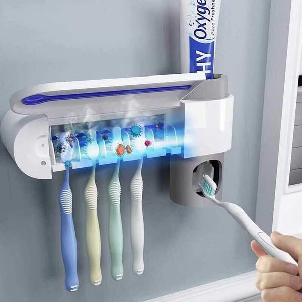 toothbrush holders uv disinfection ir sensor automatic toothpaste dispenser wall mounted bathroom supply storage rack set
toothbrush holders uv disinfection ir sensor automatic toothpaste dispenser wall mounted bathroom supply storage rack set