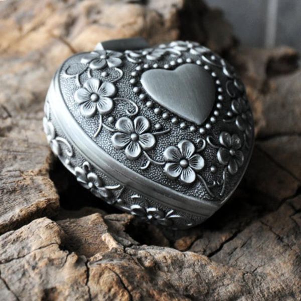dangle & chandelier heart shape metal jewelry box flower carved trinket alloy ring packing case, Silver
dangle & chandelier heart shape metal jewelry box flower carved trinket alloy ring packing case, Silver