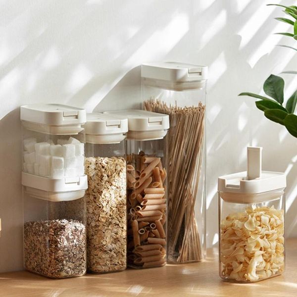 storage container plastic kitchen refrigerator noodle box multigrain tank transparent sealed bottles & jars
storage container plastic kitchen refrigerator noodle box multigrain tank transparent sealed bottles & jars