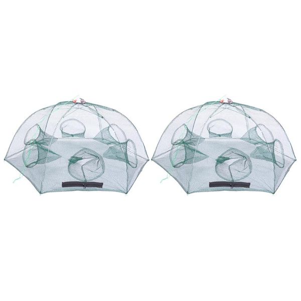 foldable crab net trap cast dip cage fishing for fish minnow crawfish shrimp umbrella design (eight entrance) accessories
foldable crab net trap cast dip cage fishing for fish minnow crawfish shrimp umbrella design (eight entrance) accessories