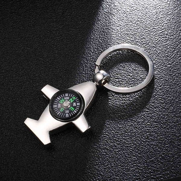 keychains creative aircraft compass keychain car keyring men's and women's airline gift, Silver
keychains creative aircraft compass keychain car keyring men's and women's airline gift, Silver