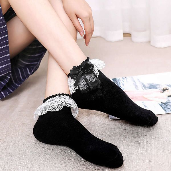 lolita socks lace princess bow lace socks autumn and winter short women's, Black;white
lolita socks lace princess bow lace socks autumn and winter short women's, Black;white