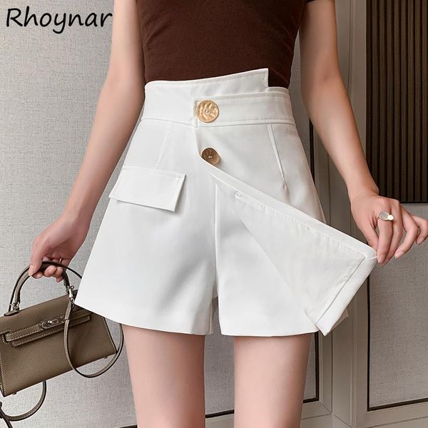 women's shorts women asymmetrical solid high waist casual simple teens minimalist all-match cozy fashion summer mujer, White;black
women's shorts women asymmetrical solid high waist casual simple teens minimalist all-match cozy fashion summer mujer, White;black