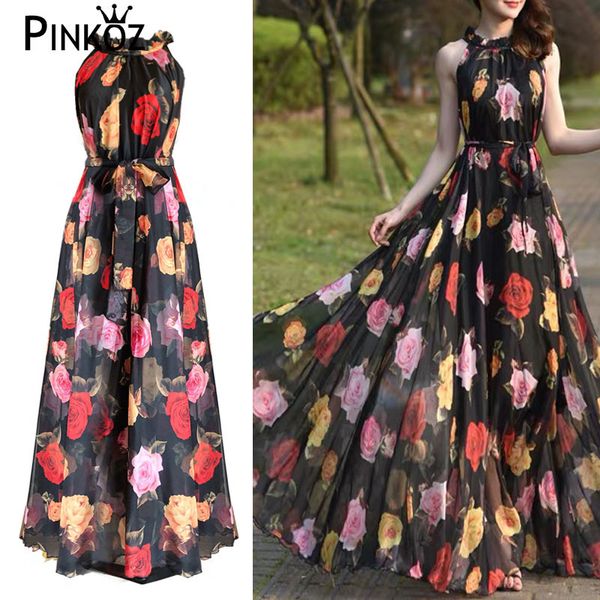 rose flower ruched collar lace up sashes maxi soft girl loose luxury long dress summer sleeveless chiffon holiday party 210421, Black;gray
rose flower ruched collar lace up sashes maxi soft girl loose luxury long dress summer sleeveless chiffon holiday party 210421, Black;gray