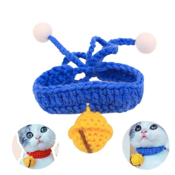 cute wool silent bells woven cats collar small dog cat hand-knitted jingle adjustable buckle accessories pet products collars & leads
cute wool silent bells woven cats collar small dog cat hand-knitted jingle adjustable buckle accessories pet products collars & leads