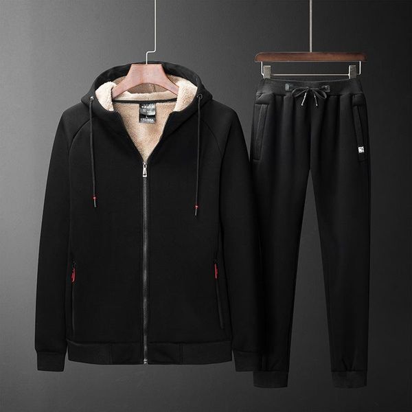 men's tracksuits boutique winter 2021 middle-aged leisure suit male add flocking to thicken the lamb warm clothes coat two-piece big ya, Gray
men's tracksuits boutique winter 2021 middle-aged leisure suit male add flocking to thicken the lamb warm clothes coat two-piece big ya, Gray