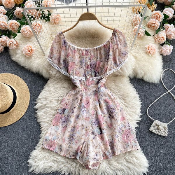 women's jumpsuits & rompers women fashion slash neck jumpsuit summer ruffle floral print wide-legged ropa de mujer verano ove, Black;white
women's jumpsuits & rompers women fashion slash neck jumpsuit summer ruffle floral print wide-legged ropa de mujer verano ove, Black;white