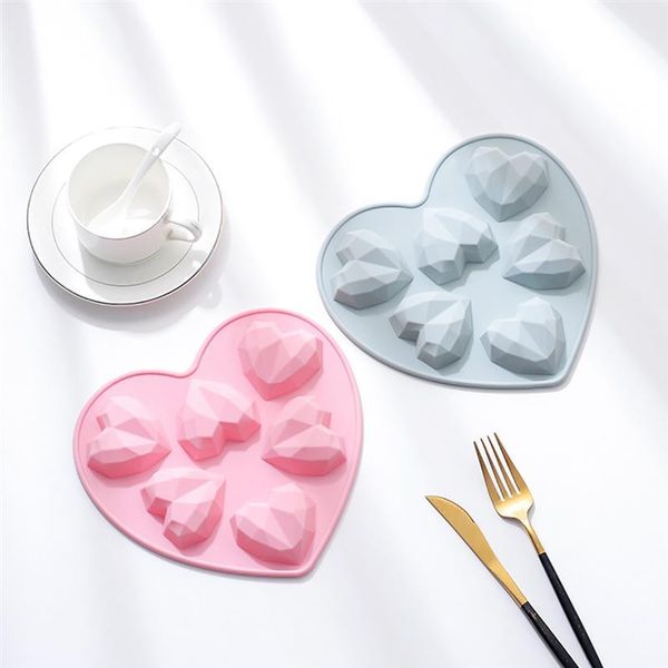 baking moulds 6 cavity cake mold 3d heart shaped diy chocolate fondant dessert making tools reusable kitchen accessories
baking moulds 6 cavity cake mold 3d heart shaped diy chocolate fondant dessert making tools reusable kitchen accessories