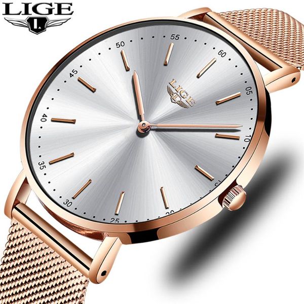 wristwatches relogio masculino 2021 lige fashion mens watches casual slim quartz watch men mesh steel waterproof sport cloc, Slivery;brown
wristwatches relogio masculino 2021 lige fashion mens watches casual slim quartz watch men mesh steel waterproof sport cloc, Slivery;brown