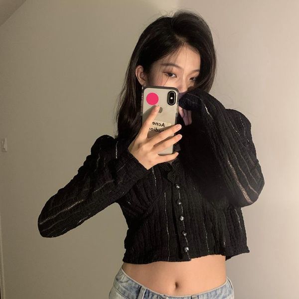 women's blouses & shirts fashion ~ 2021 product short blouse all-match slimming v-neck puff sleeve lace shirt, White
women's blouses & shirts fashion ~ 2021 product short blouse all-match slimming v-neck puff sleeve lace shirt, White
