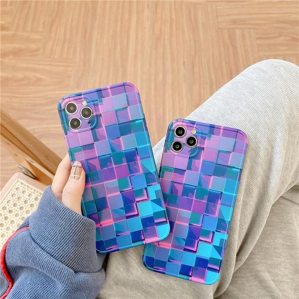 cell phone pouches 3d block grid case for 12 mini 11 pro max fashion creative se 7 8 plus x xr xs lattice soft silicone protect cover
cell phone pouches 3d block grid case for 12 mini 11 pro max fashion creative se 7 8 plus x xr xs lattice soft silicone protect cover