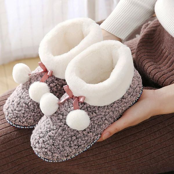 cozy house slippers parent-child shoes winter warm women butterfly knot wool plush ball furry indoor unisex, Black
cozy house slippers parent-child shoes winter warm women butterfly knot wool plush ball furry indoor unisex, Black