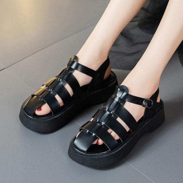 sandals weave gladiator platform women's 2021 summer fashion chunky beach woman sandal ladies shoes, Black
sandals weave gladiator platform women's 2021 summer fashion chunky beach woman sandal ladies shoes, Black