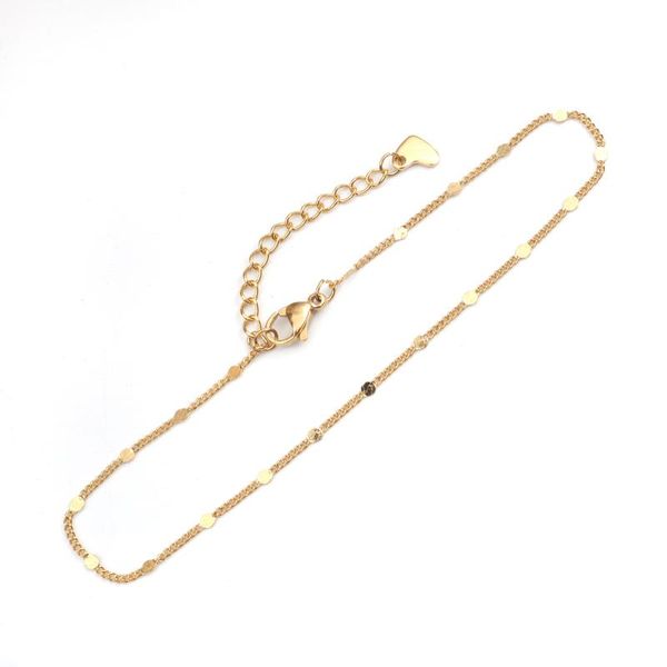 anklets 1pc casual 304 stainless steel anklet for women foot jewelry gold color link chains leg chain men accessories 22cm long, Red;blue
anklets 1pc casual 304 stainless steel anklet for women foot jewelry gold color link chains leg chain men accessories 22cm long, Red;blue