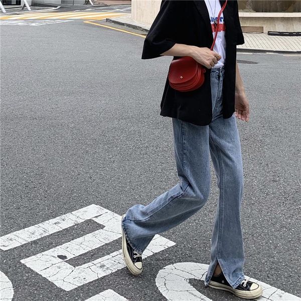 straight jeans woman high waist loose vintage split female denim women trousers mom pants baggy boyfriend casual long pants, Blue
straight jeans woman high waist loose vintage split female denim women trousers mom pants baggy boyfriend casual long pants, Blue