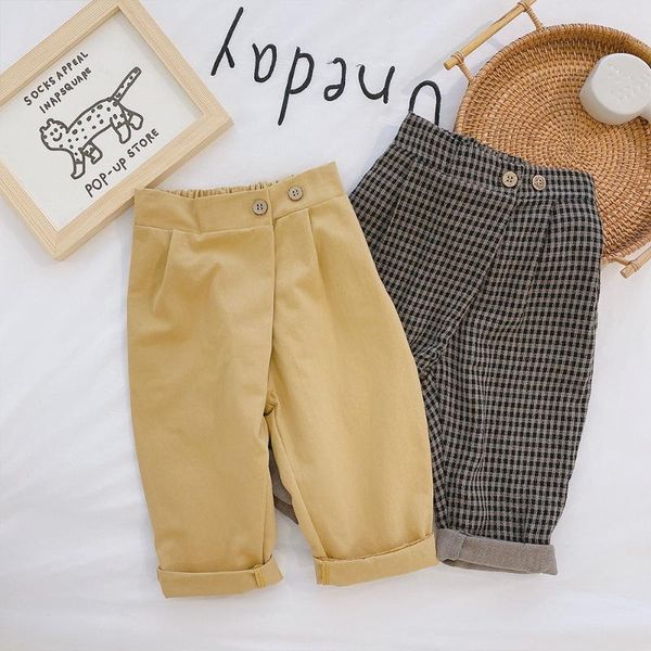trousers 2021 spring autumn children clothing baby boys plaid harem pants toddler kids loose, Blue
trousers 2021 spring autumn children clothing baby boys plaid harem pants toddler kids loose, Blue