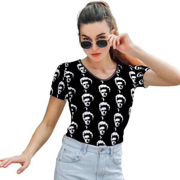 women's t-shirt eraserhead t shirt graphic ladies funny street wear short sleeve o neck polyester tshirt, White
women's t-shirt eraserhead t shirt graphic ladies funny street wear short sleeve o neck polyester tshirt, White