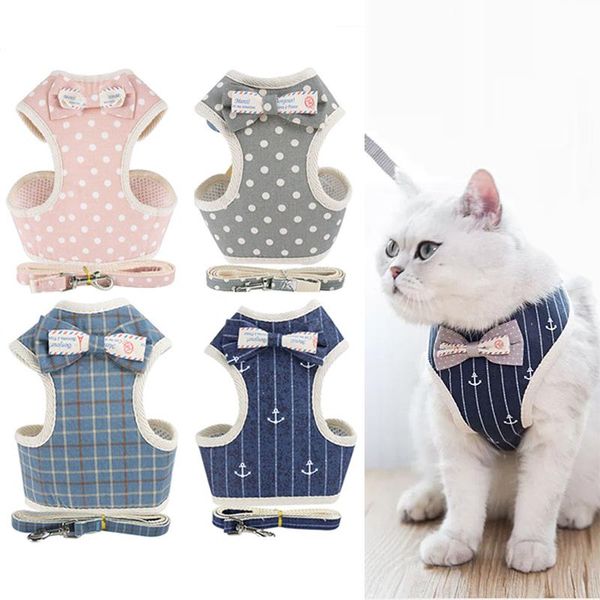 cat collars & leads harness for cats and leash set kitten puppy small escape proof accessories breast-band pets
cat collars & leads harness for cats and leash set kitten puppy small escape proof accessories breast-band pets